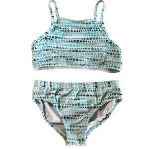 Garnet Hill Kids Two-Piece Swimsuit Size 10